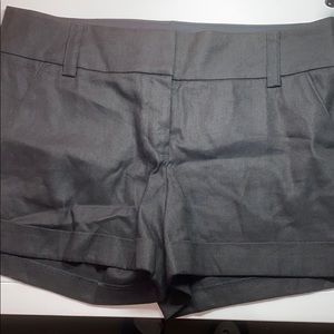 Black express dress shorts
